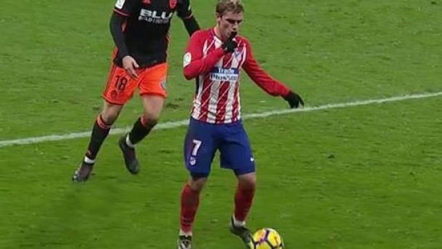 Griezmann manda callar al Metropolitano.