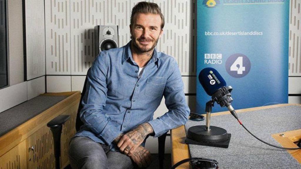 David Beckham concediendo una entrevista. Fuente: Instagram (@davidbeckham)