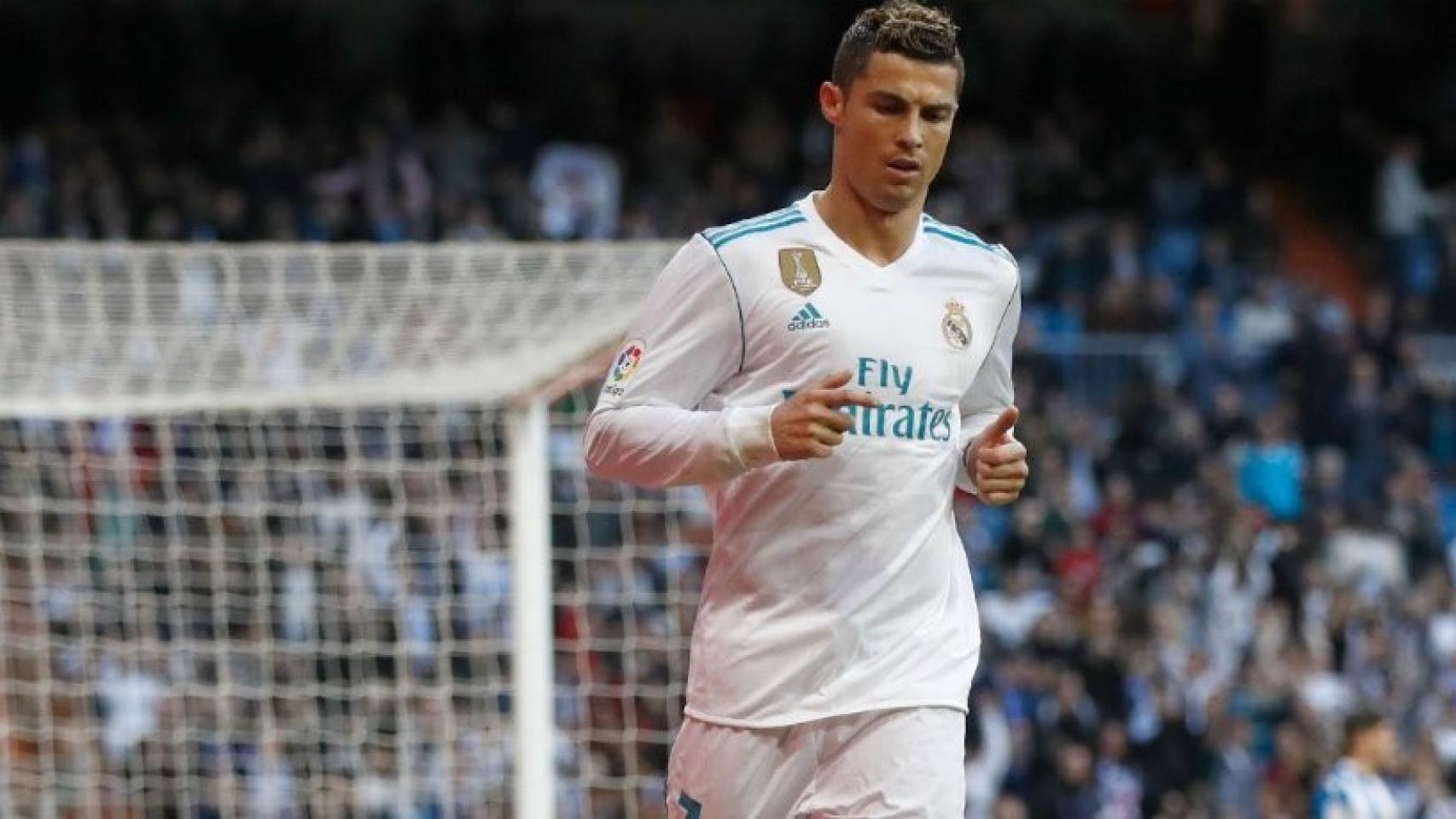 Cristiano Ronaldo, contra el Deportivo