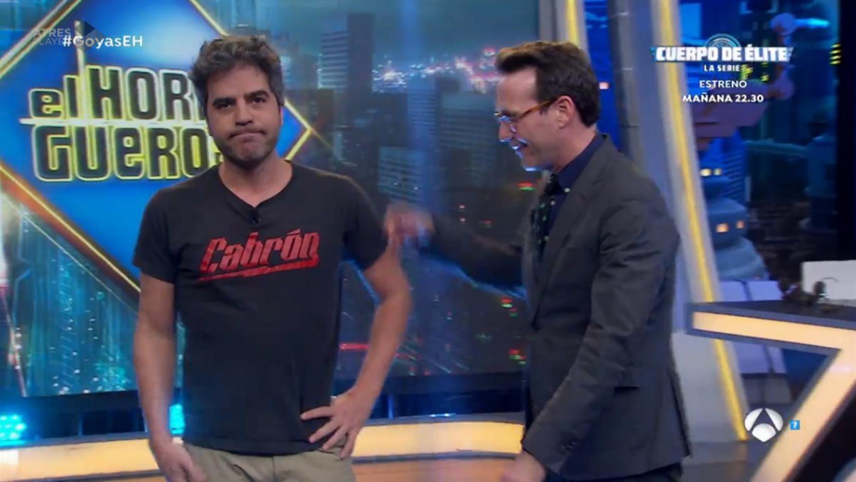 Una imagen de El hormiguero, con Ernesto Sevilla y Joaquín Reyes.