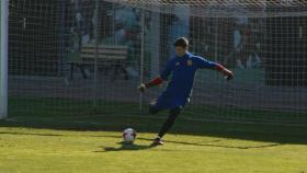 Lucas Cañizares, con la Selección Española. Foto: Twitter (@lucascanizares1)