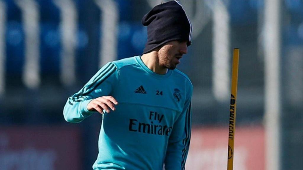 Ceballos entrena en Valdebebas