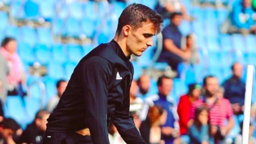 Diego Llorente entrena con la Real Sociedad. Foto Instagram (@diego_2llorente)