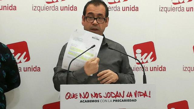 Juan Ramón Crespo, coordinador regional de IU en Castilla-La Mancha