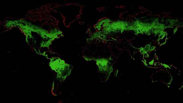 Todas las masas boscosas del planeta señaladas en un solo mapa