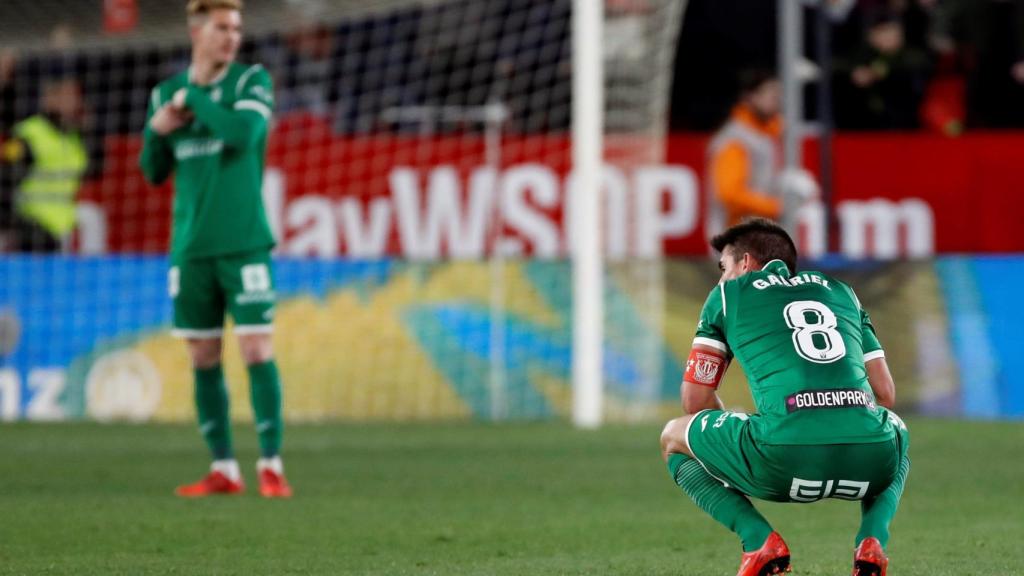 Decepción en el Leganés tras una Copa prácticamente impecable.