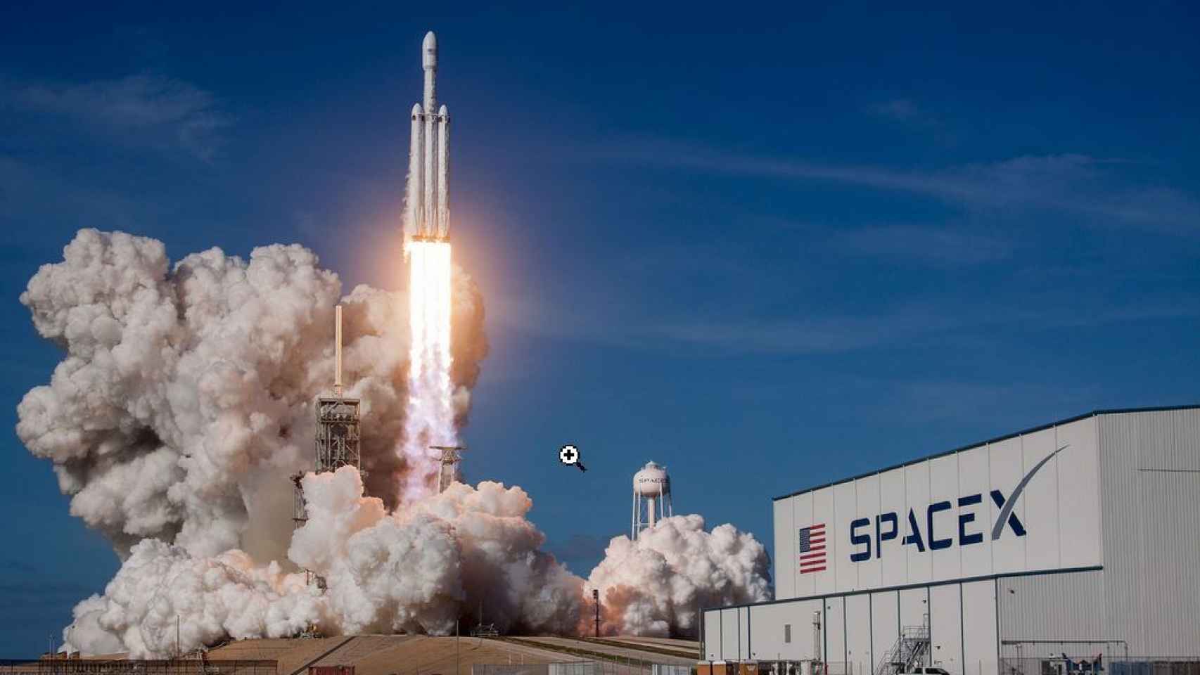 Falcon Heavy de SpaceX.