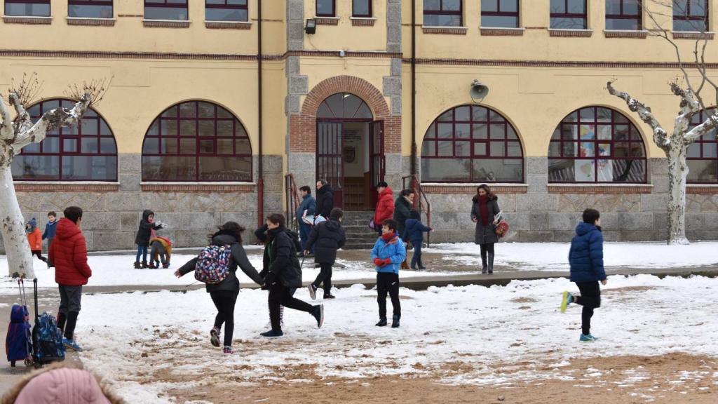 nieve colegio guijuelo