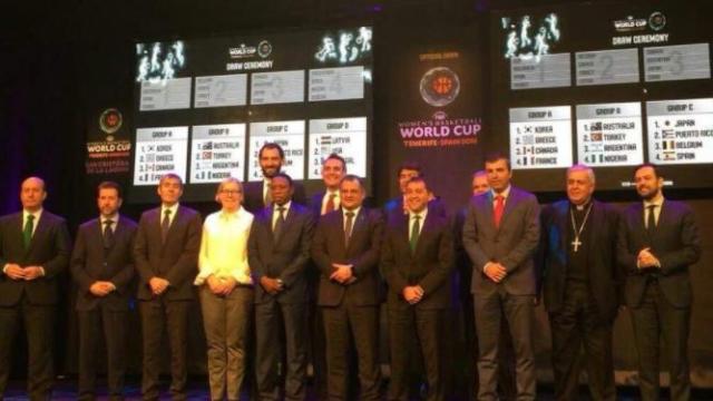 Presentación del Mundial de baloncesto femenino