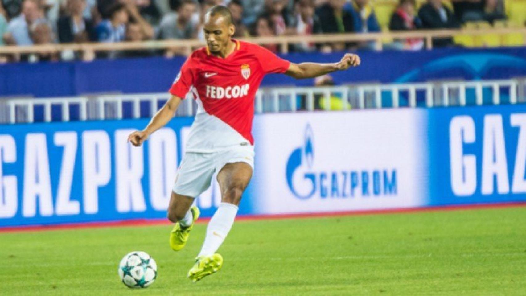 Fabinho en un partido con el Monaco. Foto: asmonaco.com