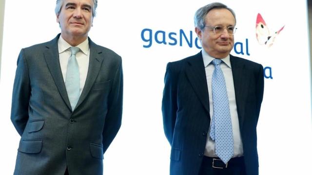 Francisco Reynés, presidente ejecutivo, y Rafael Villaseca, ex consejero delegado de Gas Natural.