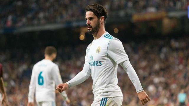 Isco, en el Real Madrid - Eibar.  Foto: Pedro Rodríguez / El Bernabéu