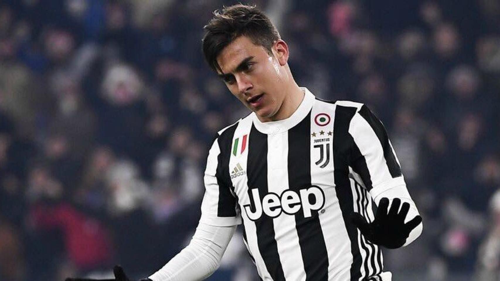 Dybala, con la Juventus. Foto: Twitter (@PauDybala_JR)