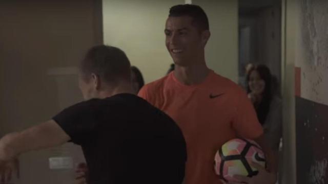 El duelo freestyle entre Cristiano y Andrew Henderson