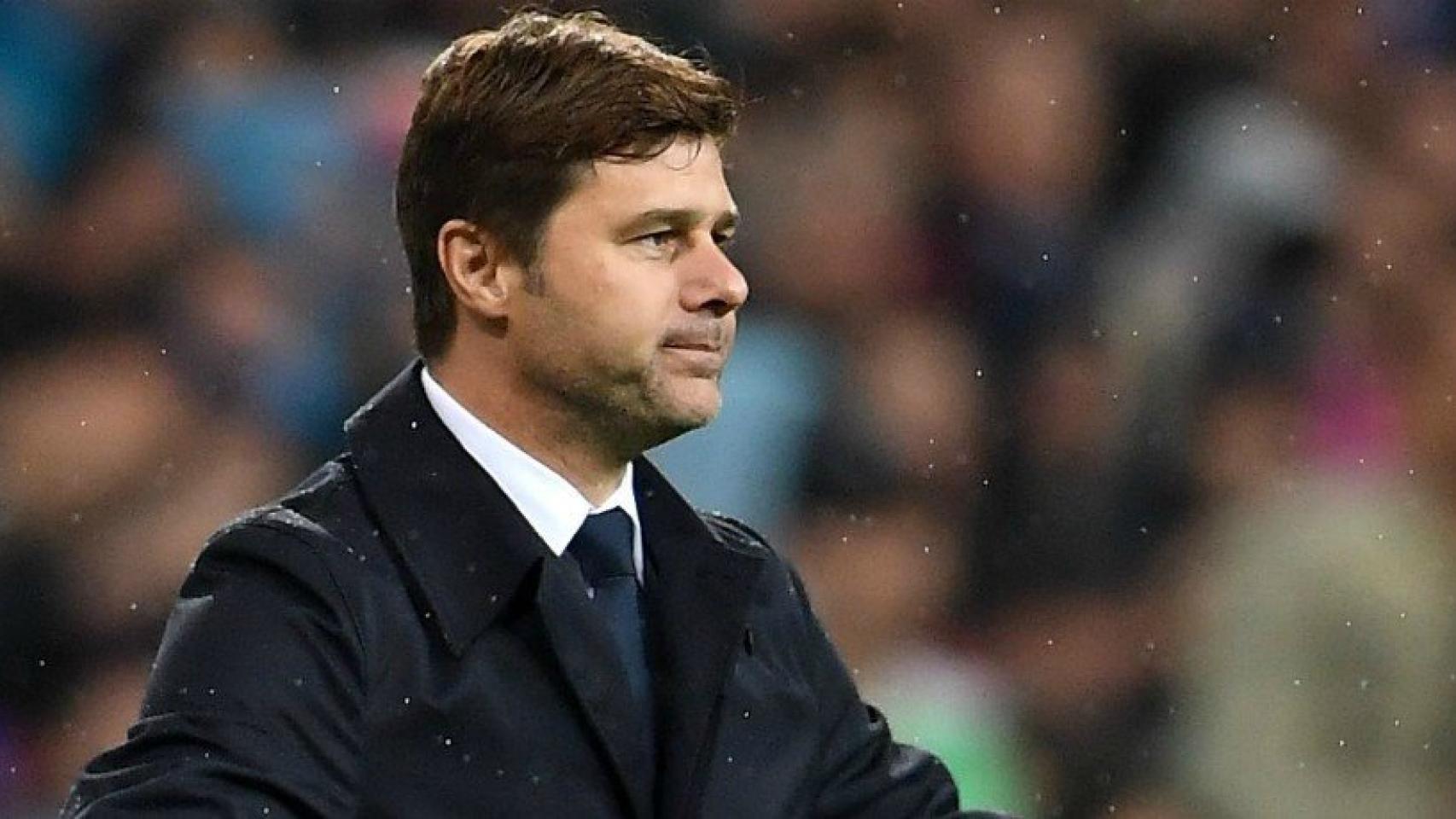 Pochettino en el Bernabéu. Foto Twitter (@SpursOfficial)