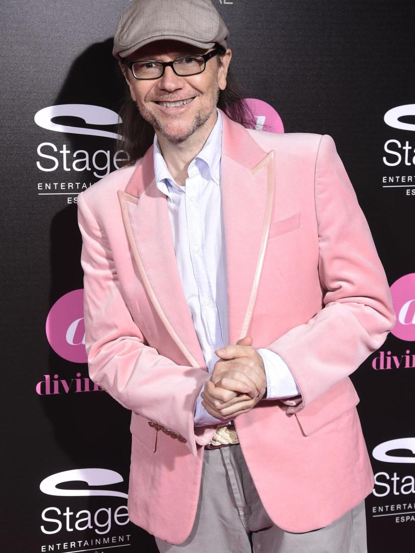 Santiago Segura en la presentación del musical 'El Guardaespaldas'.