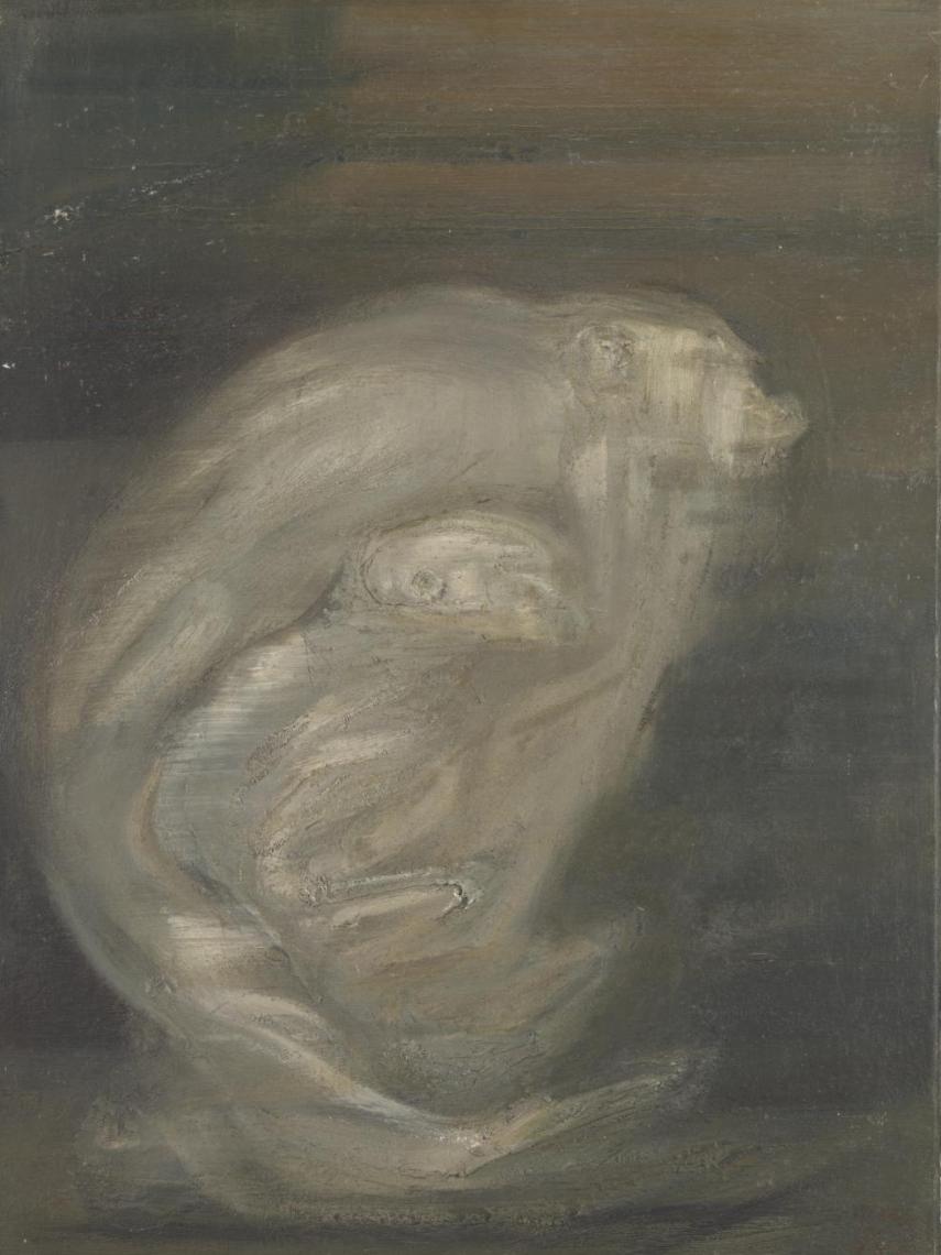 Mono y cría, obra de Isabel Rawsthorne, de 1964, en la Tate.