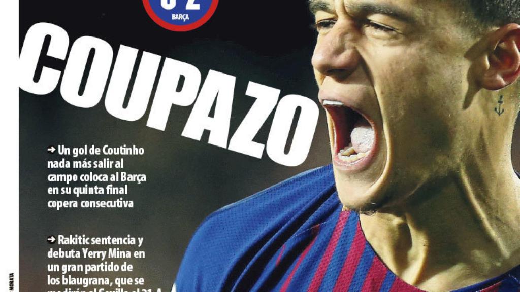 Portada Mundo Deportivo (09/02/18)