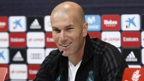 Zidane en rueda de prensa