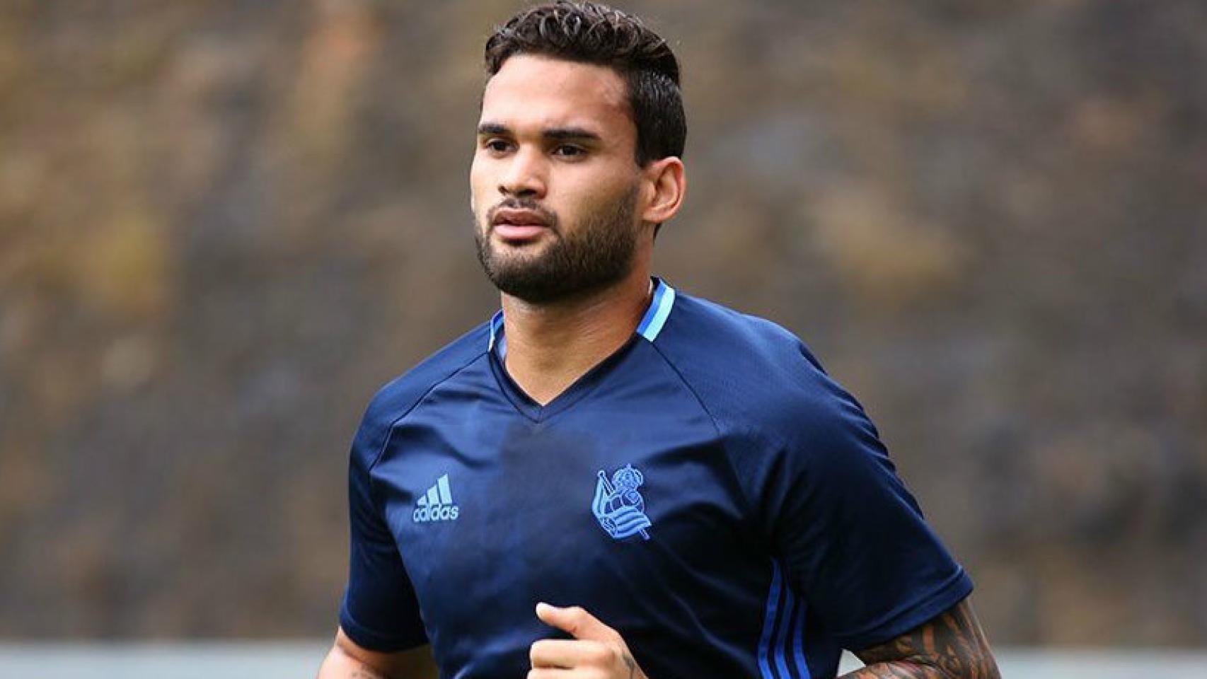 Willian José en la Real Sociedad. Foto: realsociedad.com