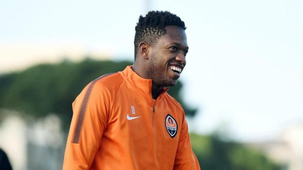 Fred en el Shakhtar Donetsk. Foto: Twitter (@FCShakhtar_eng)