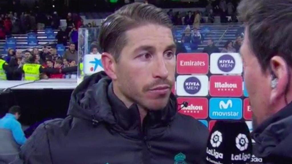 Ramos habla tras el partido