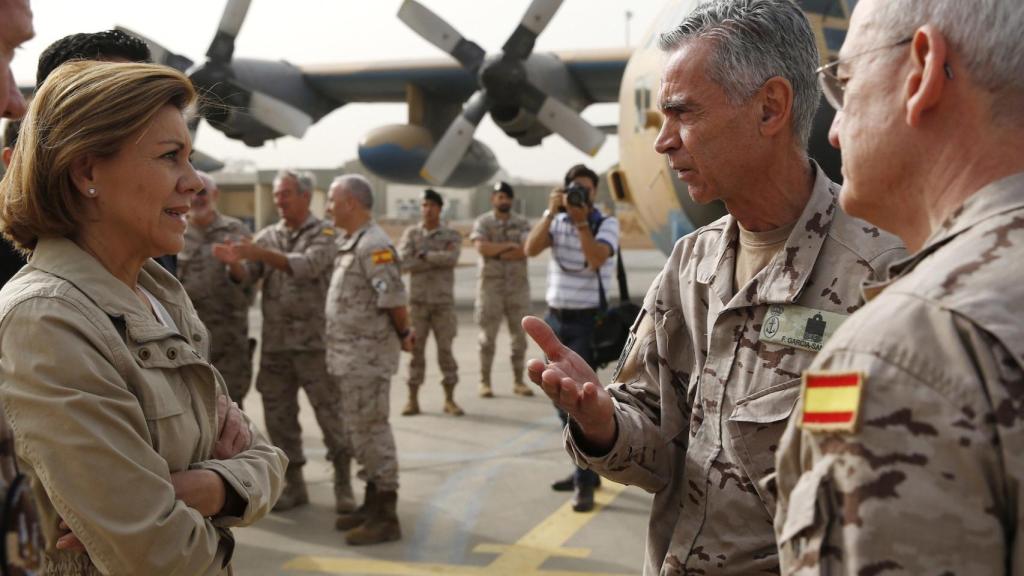 Cospedal, en Senegal con los militares