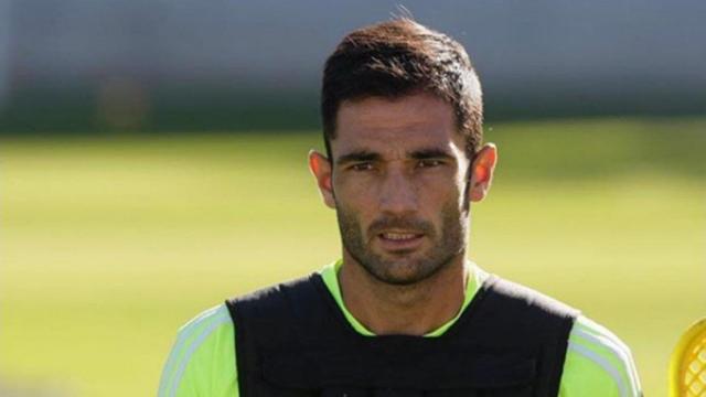 Antonio Adán en un entrenamiento con el Betis. Foto: Instagram (@antonioadan13)