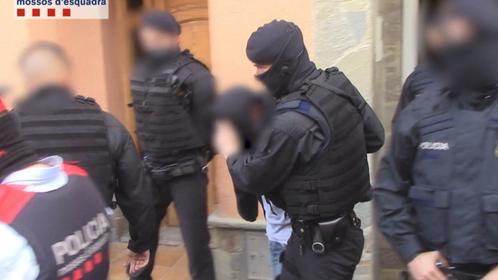 Operación de los Mossos d'Esquadra en marzo.