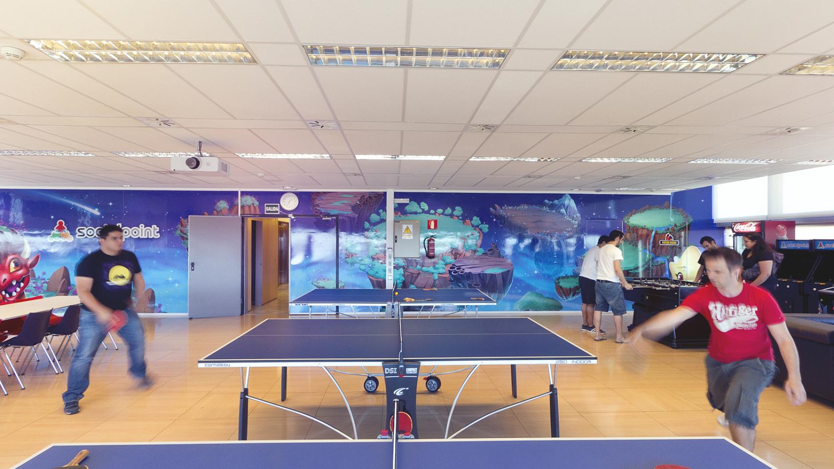 Las oficinas de Social Point.