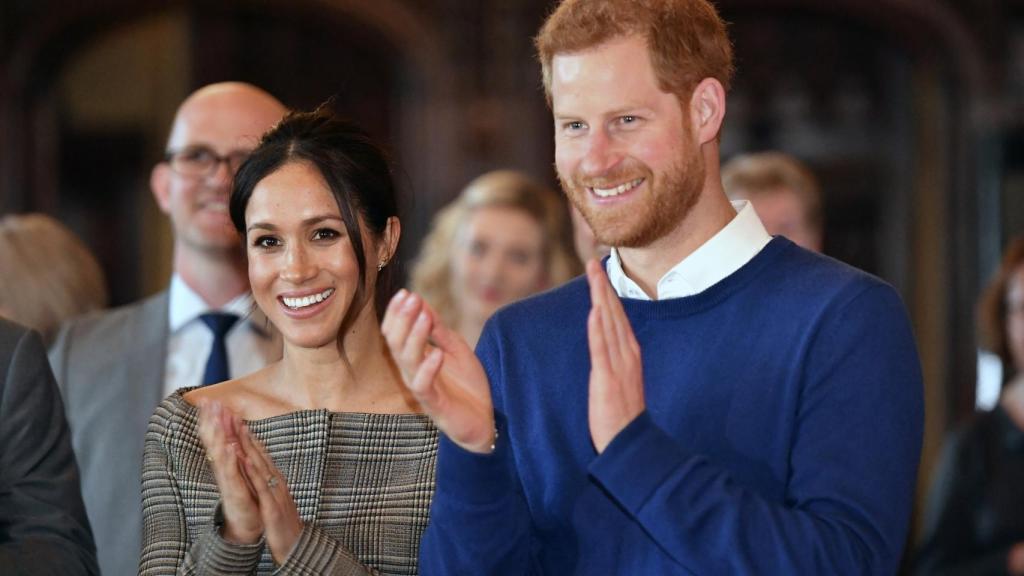 Príncipe Enrique y Meghan Markle.