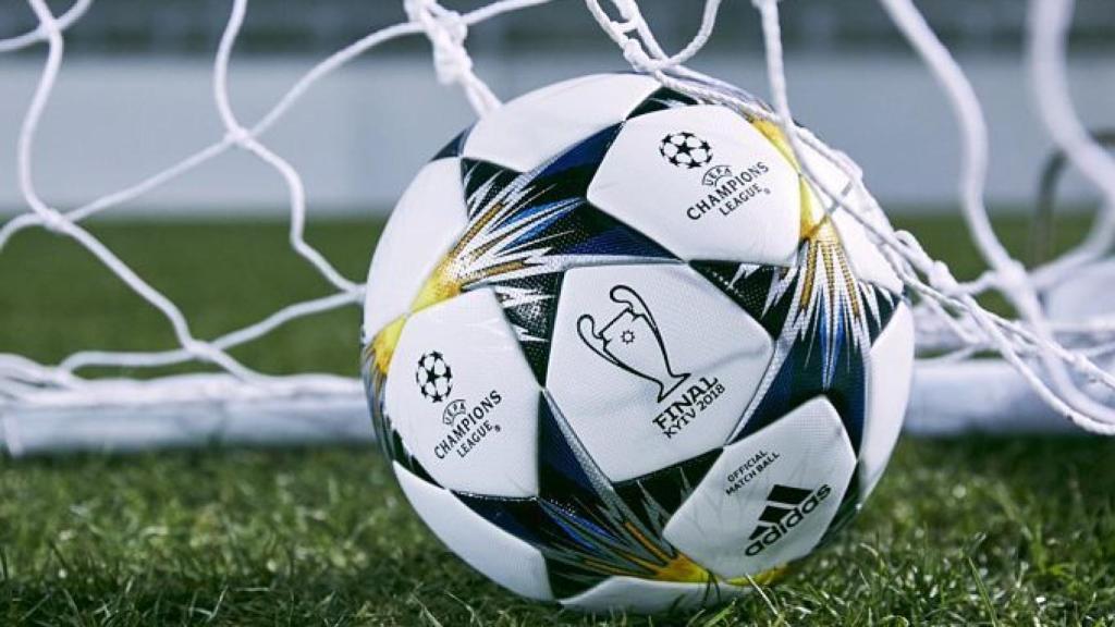 Nuevo balón de la Champions League.