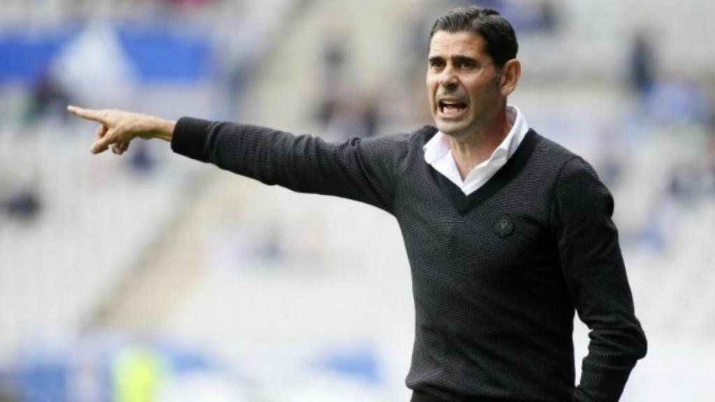 Fernando Hierro entrenó recientemente al Oviedo. Foto: realoviedo.es