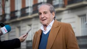 José María García a su llegada a declarar a la Audiencia Nacional