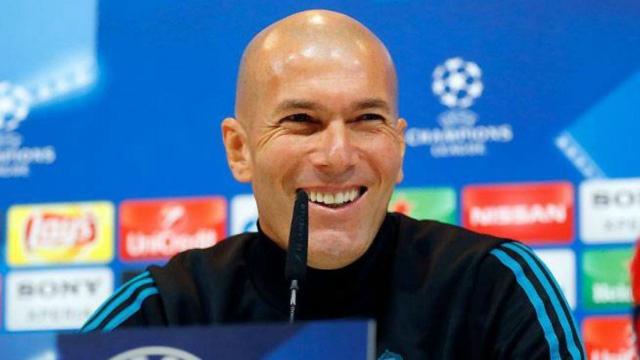 Zidane, en rueda de prensa