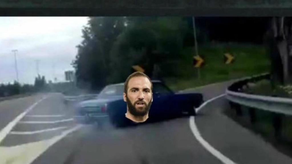 Meme sobre Higuaín