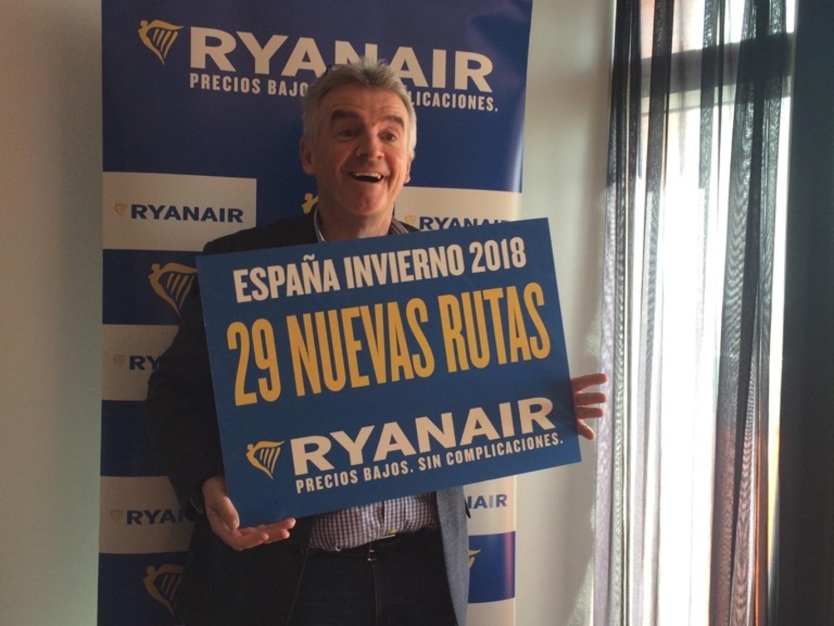 Michael O'Leary, el consejero delegado de Ryanair