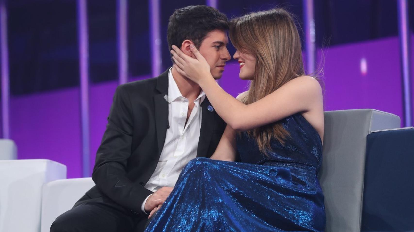 Alfred y Amaia en la última gala de 'OT'.