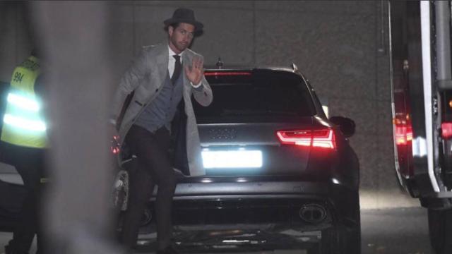 Sergio Ramos, a lo Sherlock Holmes.