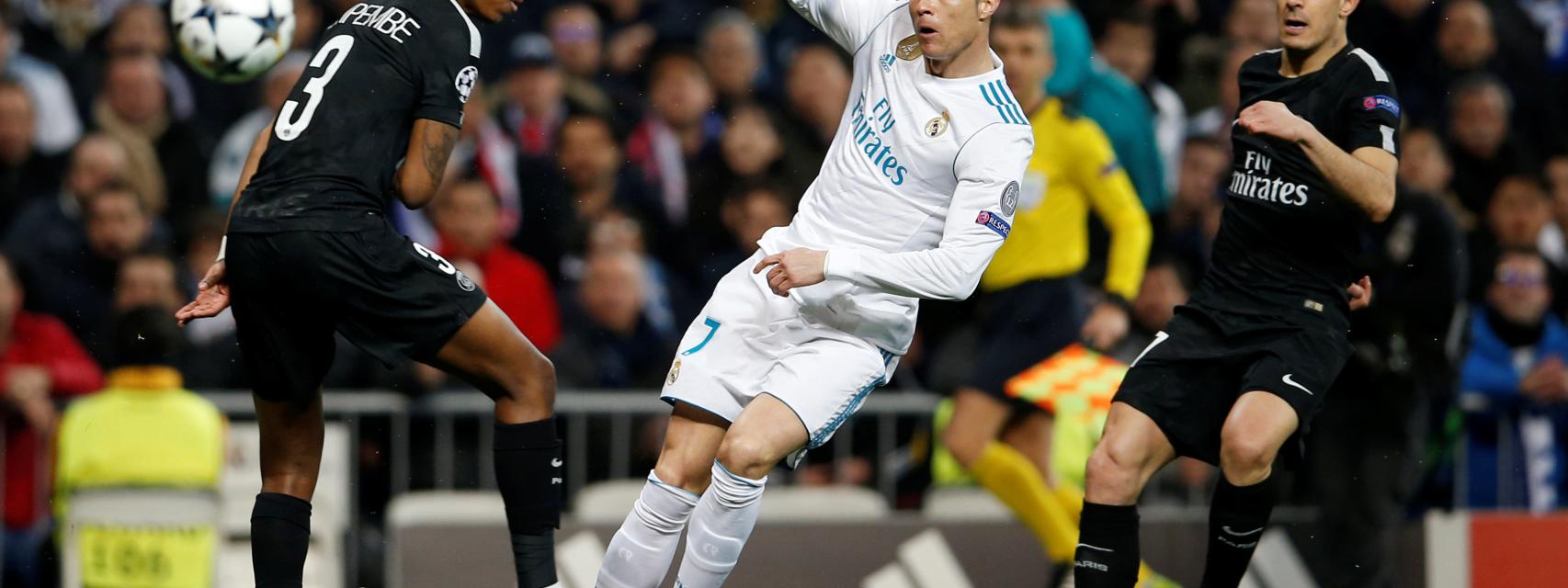 Cristiano Ronaldo durante una jugada.