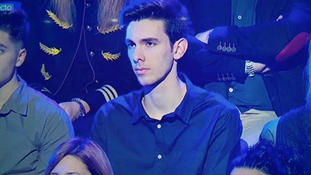 Vicente, el novio de Aitana, en el plano más esperado de la noche