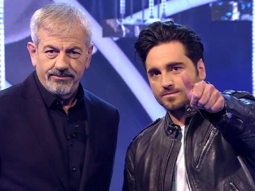 David Bustamante y Carlos Sobera en la imagen promocional del programa.