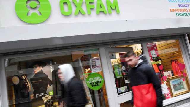 Una tienda de Oxfam en Reino Unido.