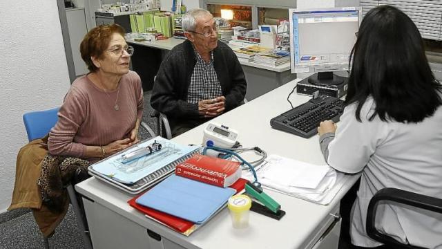 Imagen de archivo de una consulta de atención primaria.