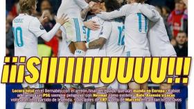 La portada del diario Marca
