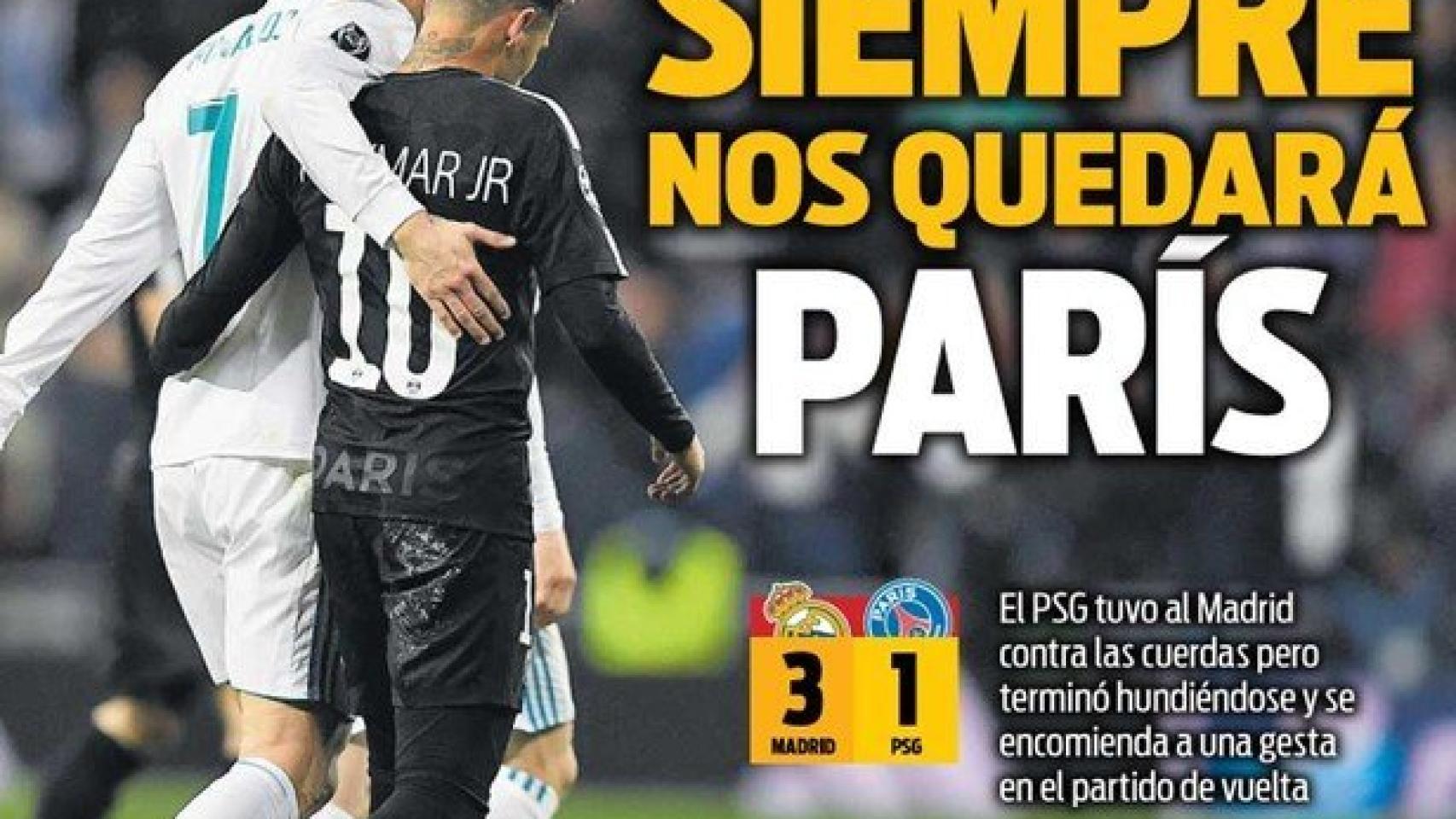 Portada Sport (15/02/18)