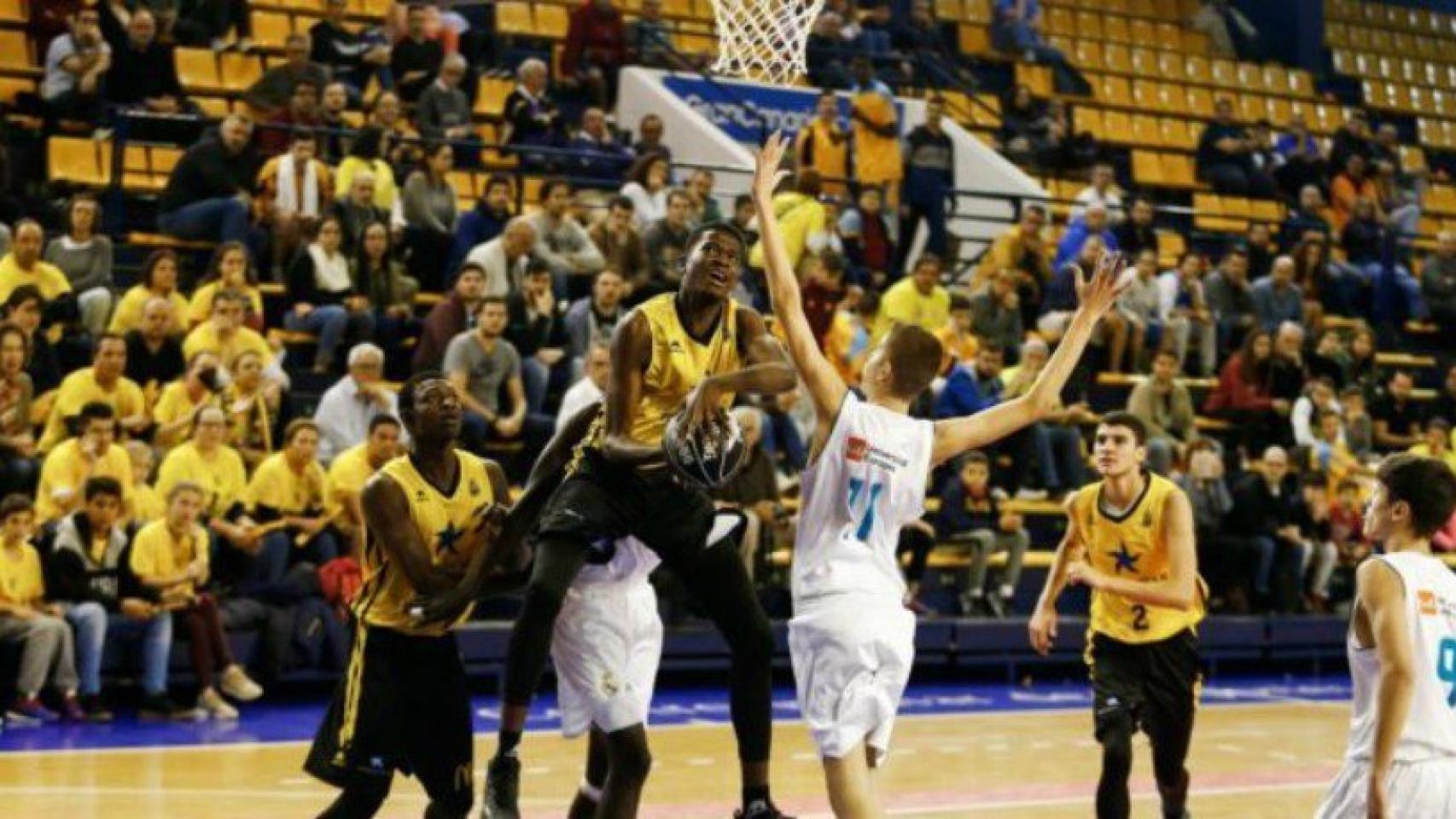 El Real Madrid y el Tenerife, en la Minicopa. Foto: ACB.com