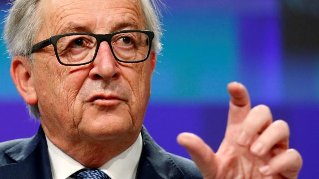 El presidente de la Comisión Europea, Jean-Claude Juncker