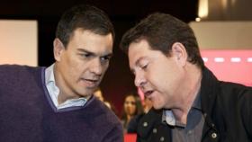 Pedro Sánchez y García-Page en una imagen de archivo