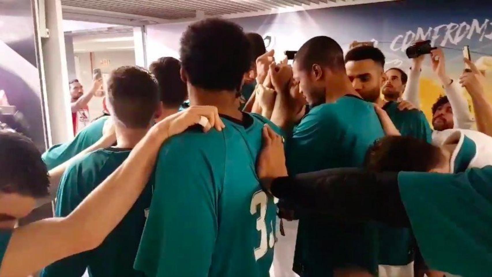 La emocionante arenga de Felipe Reyes antes de la final de Copa